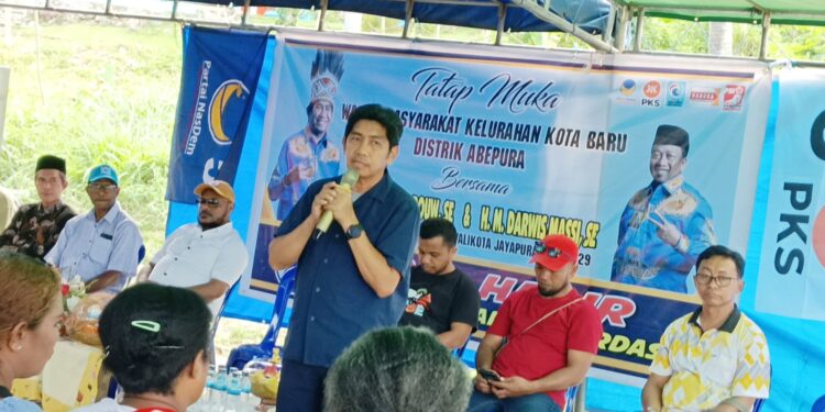 Kampanye di Abepura, JBR-HADIR Memberi Jaminan, Seluruh Anak di Kota Jayapura Sekolah Gratis