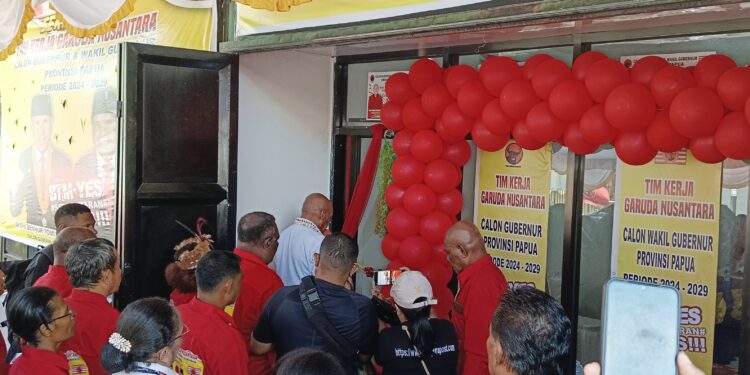 Cagub BTM Resmikan Rumah Relawan Garuda Nusantara