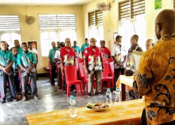 KPK Sereh Kukuhkan Aparat Kampung dan Bamuskan’ Perpanjangan Masa Jabatan