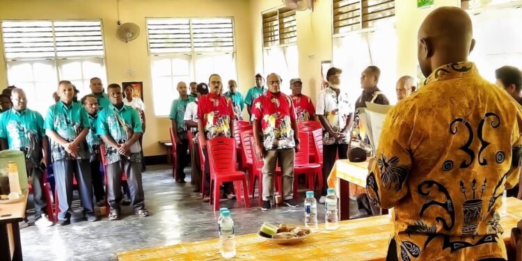 KPK Sereh Kukuhkan Aparat Kampung dan Bamuskan’ Perpanjangan Masa Jabatan