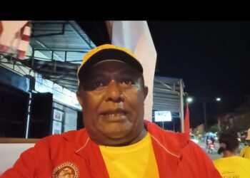 Baliho BTM-YB di Posko Relawan Garuda Nusantara Dirusak OTK