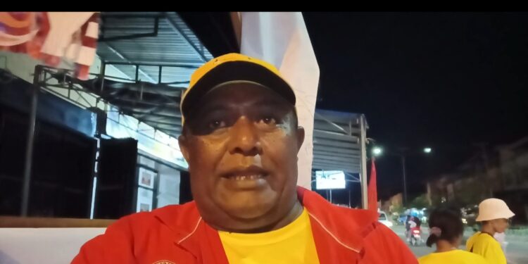 Baliho BTM-YB di Posko Relawan Garuda Nusantara Dirusak OTK