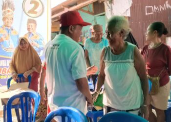 JBR-HADIR  Lakukan Pengobatan Gratis Menolong  Warga Ex Pasar Lama Abepura  