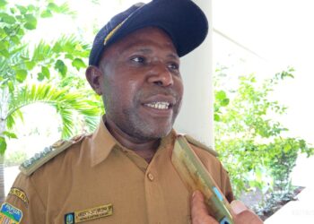 Pemalangan Kantor Distrik Terkait Pencalonan DPRK di Kabupaten Jayapura