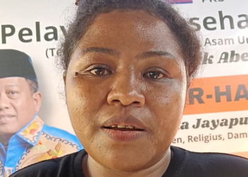 Warga Penerima Bantuan Rehap Rumah di Abepura Serukan Pilih No 2, JBR-HADIR