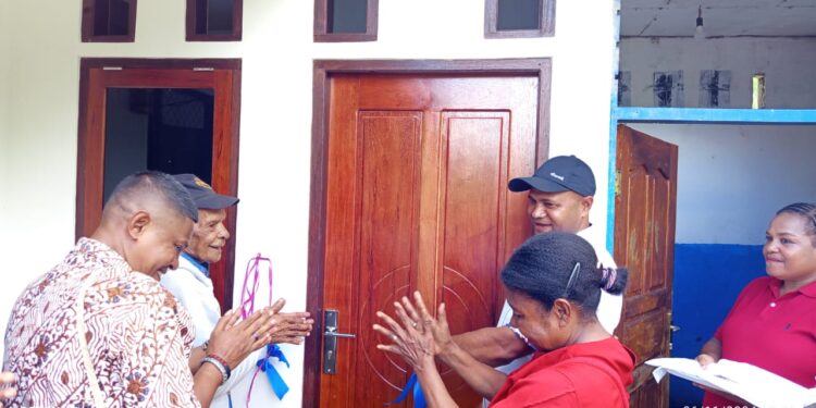 Peresmian Dapur Pemberian Makanan Tambahan di Kampung Sereh