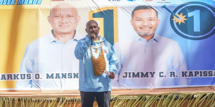 Markus Mansnembra Jadi Sosok Yang Dirindukan Memimpin Biak Numfor