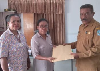 Daftarkan Kepengurusan Di Kesbangpol, Ormas Pelita Prabu Diminta Bersinergi Dengan Pemkab Biak Numfor