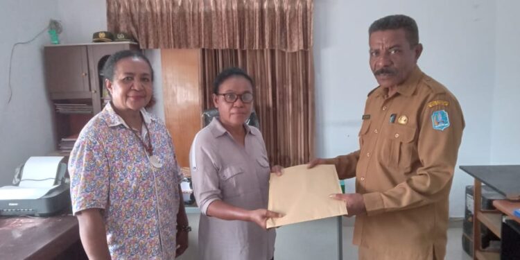 Daftarkan Kepengurusan Di Kesbangpol, Ormas Pelita Prabu Diminta Bersinergi Dengan Pemkab Biak Numfor