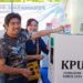 JBR dan Istri Coblos di TPS 10 Kelurahan Asano
