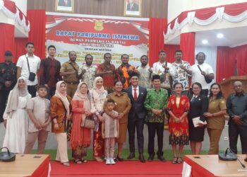 Fajar Wanggai Anggota DPRD Kota Jayapura Terpilih Ucapkan Terima Kasih Kepada Warga Japut