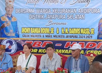 Warga Kelurahan Ardipura Nyatakan Sikap 100 Persen Siap Menangkan JBR-Hadir