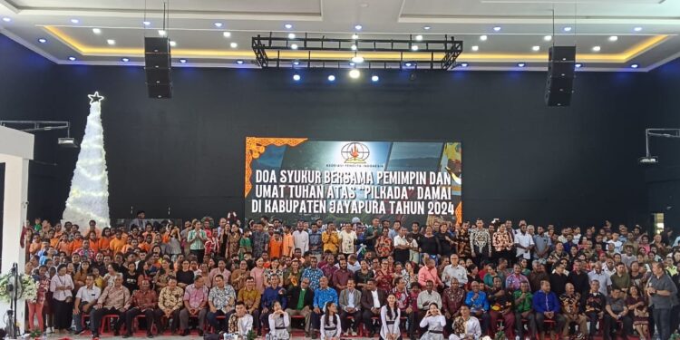 Asosiasi Pendeta Indonesia, Doa Syukur Bersama Pemimpin dan Umat Tuhan Atas PILKDA Damai Kabupaten Jayapura 2024