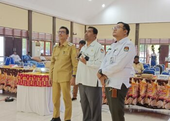 PJ.Bupati Sarmi Pantau Pleno Suara Kabupaten