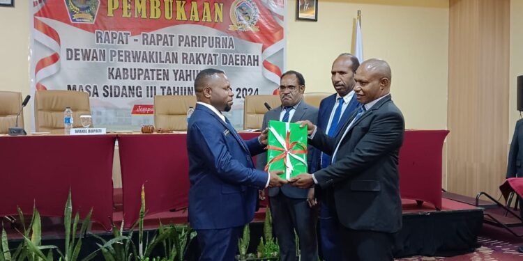 DPRD Yahukimo Gelar Sidang Rapat Paripurna III Masa Sidang III Tahun 2024
