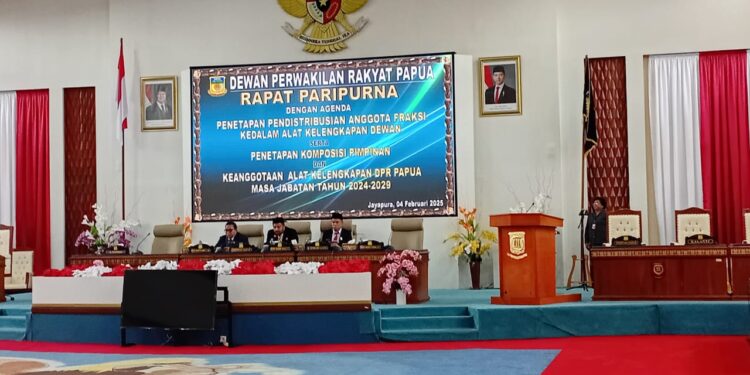 AKD DPR Papua Disahkan, Berikut Daftar Namanya
