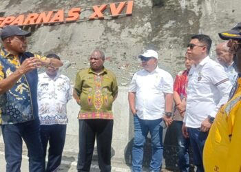 Komisi IV DPR Papua Tinjau Lokasi Longsor di Area Jalan Ring Road