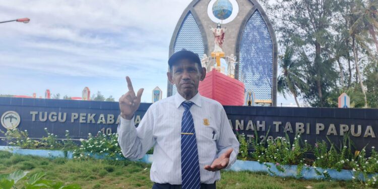 Anggota DPR Papua Tinjau Lokasi Persiapan Perayaan HUT PI ke-115 di Tanah Tabi, Begini Kondisi Pulau Metu Debi