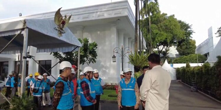 PLN Sukses Kawal Kelistrikan Kompleks Istana Kepresidenan, Pelantikan 961 Kepala Daerah Berjalan Lancar
