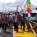 Kunjungan Kerja Perdana Bupati dan Wakil Bupati Supiori di Distrik Kepulauan Aruri   