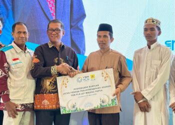 YBM PLN UIP MPA Salurkan Bantuan untuk Dua Pondok Pesantren di Jayapura