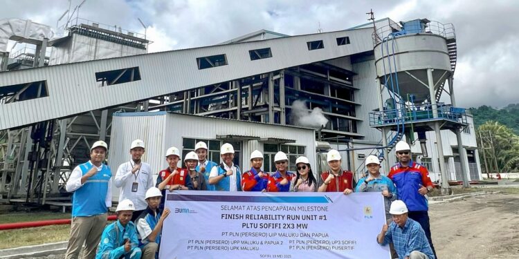 PLN UIP Maluku Papua Capai _Milestone_ Penting: Unit #1 PLTU Sofifi 2×3 MW Rampungkan _Reliability Run