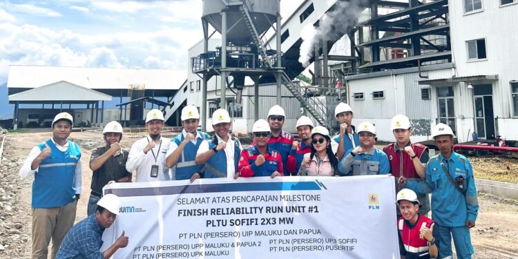 PLN UIP Maluku Papua Capai _Milestone_ Penting: Unit #1 PLTU Sofifi 2×3 MW Rampungkan _Reliability Run_
