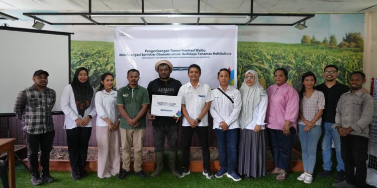 PLN UIP MPA Hadirkan Inovasi _Electrifying Agriculture_ di Taman Inspirasi Waibu Melalui Irigasi Otomatis untuk Budidaya Hortikultura