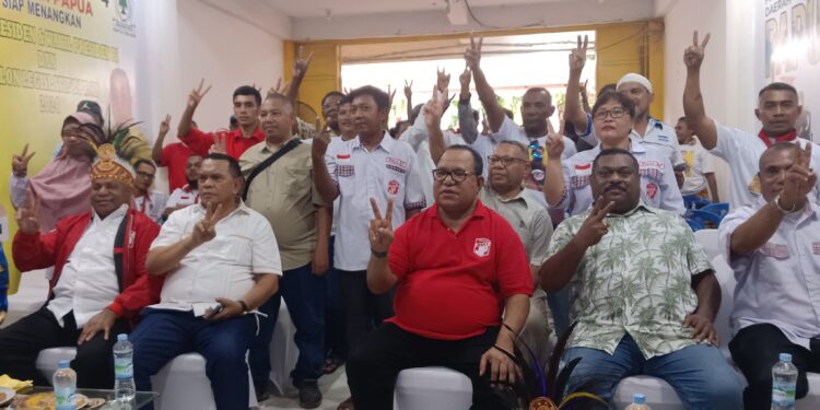 Ketua DPD Bara JP Provinsi Papua Harap Seluruh Relawan Berdoa bagi MARI YO Menghadapi PSU
