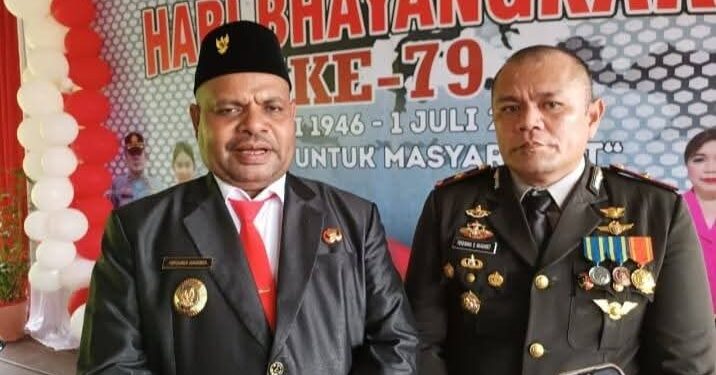 Bupati Supiori Heronimus Mansoben Apresiasi Kinerja Polri, Sudah Bekerja Baik Melayani dan Mengayomi Masyarakat Supiori