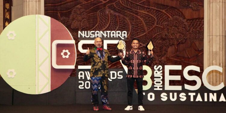 Wujud Kontribusi Berkelanjutan, PLN UIP MPA Raih Dua Penghargaan Platinum Nusantara CSR Awards 2025