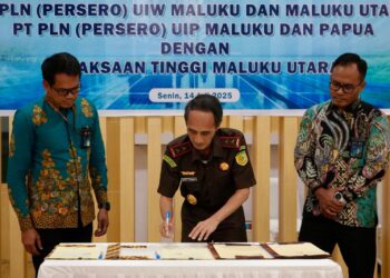 Kawal Proyek Strategis Nasional, PLN UIP MPA Gandeng Kejaksaan Tinggi Maluku Utara