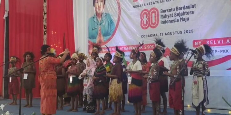Ramaikan HUT RI Ke-80,TP PKK Mamteng Gelar Berbagai Lomba