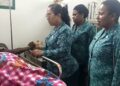 Ketua TP PKK Mamteng Tinjau Pelayanan Kesehatan Puskesmas Kobakma