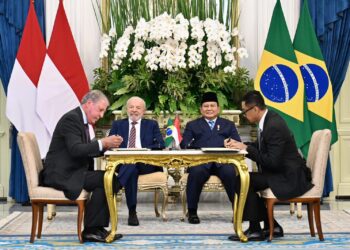 PLN dan J&F S.A Brasil Teken MoU di Depan Dua Presiden, Sepakat Kembangkan PLTA di Indonesia