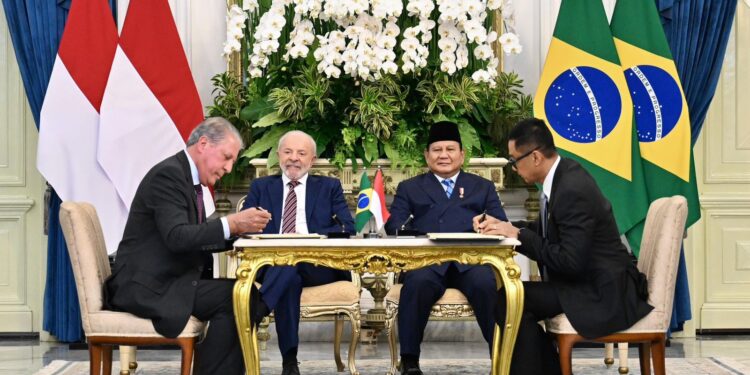 PLN dan J&F S.A Brasil Teken MoU di Depan Dua Presiden, Sepakat Kembangkan PLTA di Indonesia