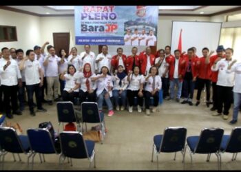DPP Bara JP Gelar Rapat Pleno Nasional Menyusun Langkah Strategis Dukung Pemerintahan Prabowo–Gibran 