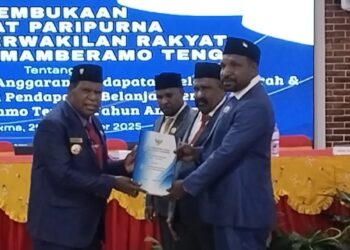 DPRK Mamteng Gelar Rapat Paripurna APBD-P Tahun 2025