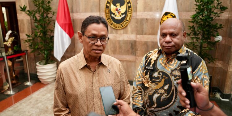 Gubernur MDF Bertemu Menteri ESDM RI Bahas Percepatan Pembangunan di Provinsi Papua