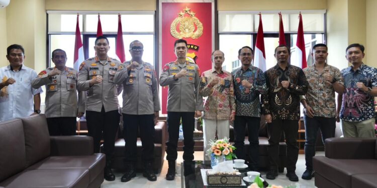 Kawal Pembangunan Ketenagalistrikan di Maluku, PLN UIP MPA Perkuat Kolaborasi Strategis dengan Polda Maluku