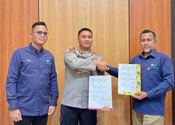 PLN UIP MPA Gandeng Polres Halut Amankan Proyek Sistem Kelistrikan Halmahera Utara