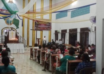 Natal Akbar Oikumene Rantauan Tiga Kampung Yeruboi, Komboi, Manfias Berlangsung Penuh Suka Cita