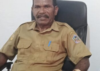 Kepala DPMK Yahukimo Lazarus Pahabol Membantah Isu Potong Dana Desa 10 Juta Setiap Kampung, Itu Tidak Benar Hoax