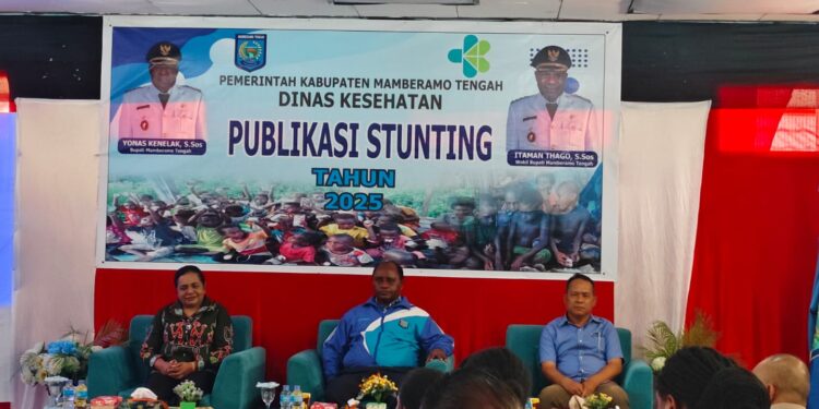 Penurunan Stunting di Mamberamo Tengah Capai 28,24 Persen