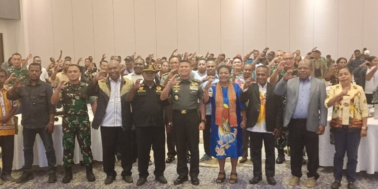 Pangdam XVII/Cenderawasih Coffee Morning Bersama Tokoh Adat, Tokoh Masyarakat, Tokoh Perempuan, Tokoh Pemuda dan Mahasiswa