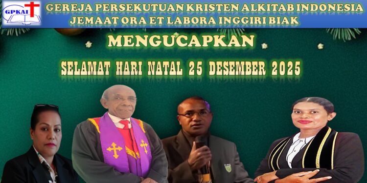 Sambut Malam Kunci Tahun, GPKAI Jemaat ORA ET LABORA Inggiri Biak Akan Gelar Praise dan Worship