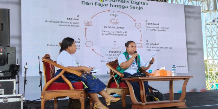 Kepala Biro Antara Papua Dian Kandipi : Media Sosial Harus Jadi Sarana Jurnalisme Damai, Bukan Pemantik Konflik