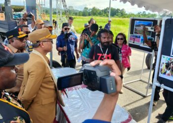 150 Foto Karya Jurnalistik Dipamerkan di Festival Media Se-Tanah Papua Perdana di Nabire