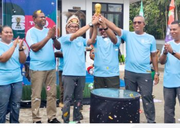 TVRI Papua menggelar Kick Off Piala Dunia FIFA 2026