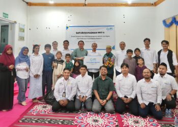 Hangatnya Kebersamaan, PLN UIP MPA Berbagi dengan Anak Yatim di Safari Ramadhan Sorong